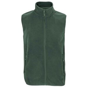 SOLS Unisex Adult Factor Microfleece Recycled Body Warmer / Forest Green